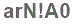 The text to enter in the texbox below is: arN!A0