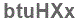 The text to enter in the texbox below is: btuHXx