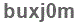 The text to enter in the texbox below is: buxj0m