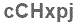 The text to enter in the texbox below is: cCHxpj
