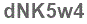 The text to enter in the texbox below is: dNK5w4