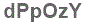 The text to enter in the texbox below is: dPpOzY