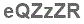 The text to enter in the texbox below is: eQZzZR