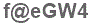 The text to enter in the texbox below is: f@eGW4