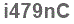 The text to enter in the texbox below is: i479nC