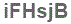 The text to enter in the texbox below is: iFHsjB