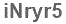 The text to enter in the texbox below is: iNryr5
