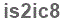 The text to enter in the texbox below is: is2ic8