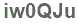 The text to enter in the texbox below is: iw0QJu