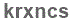 The text to enter in the texbox below is: krxncs