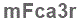 The text to enter in the texbox below is: mFca3r