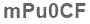 The text to enter in the texbox below is: mPu0CF