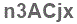 The text to enter in the texbox below is: n3ACjx