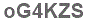 The text to enter in the texbox below is: oG4KZS
