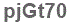The text to enter in the texbox below is: pjGt70
