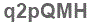 The text to enter in the texbox below is: q2pQMH
