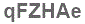 The text to enter in the texbox below is: qFZHAe