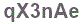 The text to enter in the texbox below is: qX3nAe