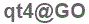 The text to enter in the texbox below is: qt4@GO