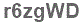 The text to enter in the texbox below is: r6zgWD