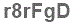 The text to enter in the texbox below is: r8rFgD