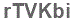 The text to enter in the texbox below is: rTVKbi