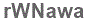 The text to enter in the texbox below is: rWNawa