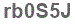 The text to enter in the texbox below is: rb0S5J
