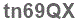 The text to enter in the texbox below is: tn69QX