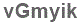 The text to enter in the texbox below is: vGmyik