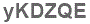 The text to enter in the texbox below is: yKDZQE