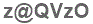 The text to enter in the texbox below is: z@QVzO