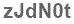 The text to enter in the texbox below is: zJdN0t