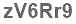 The text to enter in the texbox below is: zV6Rr9