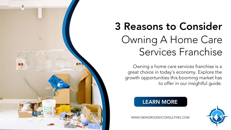 Owning a home care services franchise is a great choice in today's economy. Explore the growth opportunities this booming market has to offer in our insightful guide.